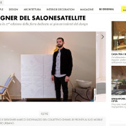 Anche l’architetto/designer di MIG CONCEPT DESIGN al Salone di Milano 2014